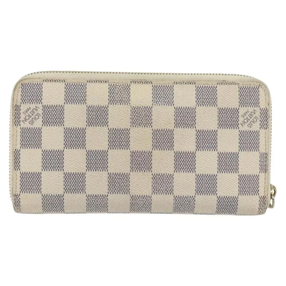 LOUIS VUITTON Damier Azur Zippy Wallet Long Wallet N60019 LV Auth BA8381 - Picture 2 of 16